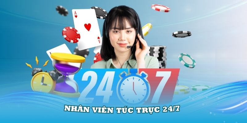 Nhân viên túc trực 24/7 để hỗ trợ các hội viên tốt nhất